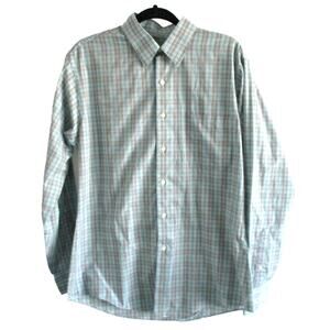 Van Heusen Men's Long Sleeve Multi Color Fitted Wrinkle Free Button  Shirt 16